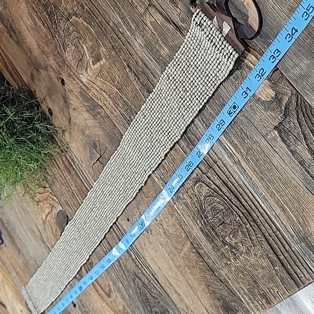 3/$10 *Stretchy Shell & Wood Belt 32+ - Picture 8 of 10
